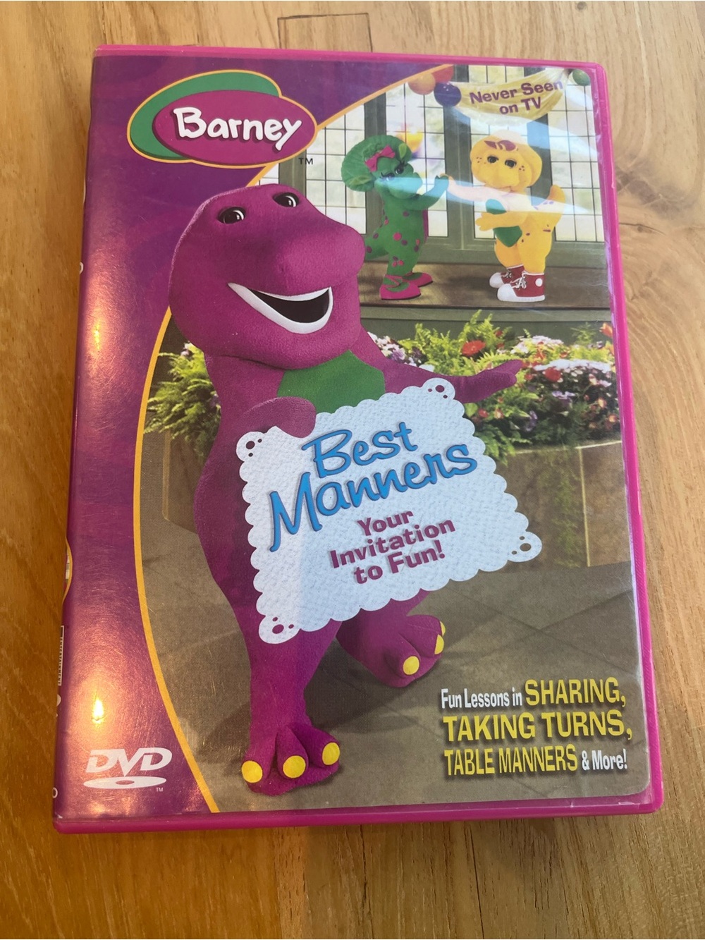 Barneys New York Barney Best Manners DVD – Purple & Green